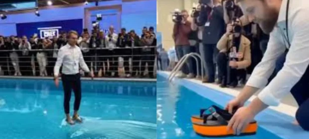 WATER-WALKING SANDALS