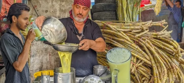 Fresh Sugarcane Juice