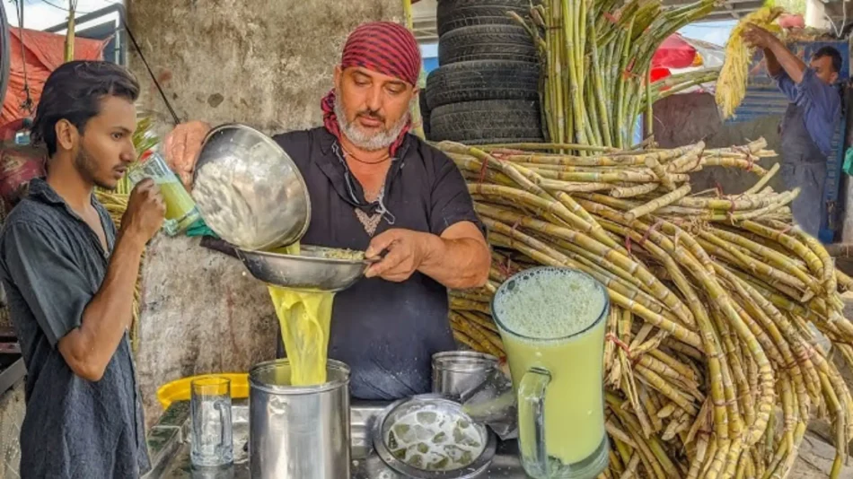 Fresh Sugarcane Juice