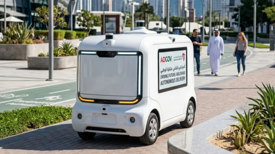 Driverless AI Delivery Vehicles