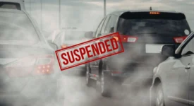 Smoke-Emitting Vehicle