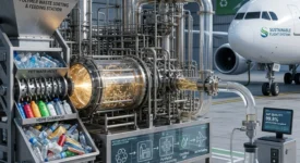 Waste Plastic Into Jet Fuel