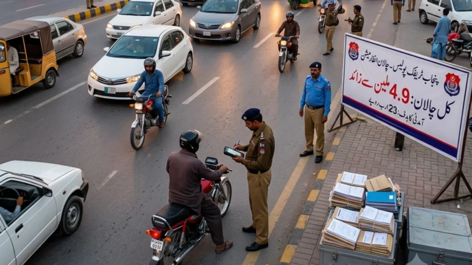 Traffic Challans