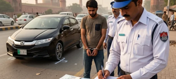 Driver Arrested